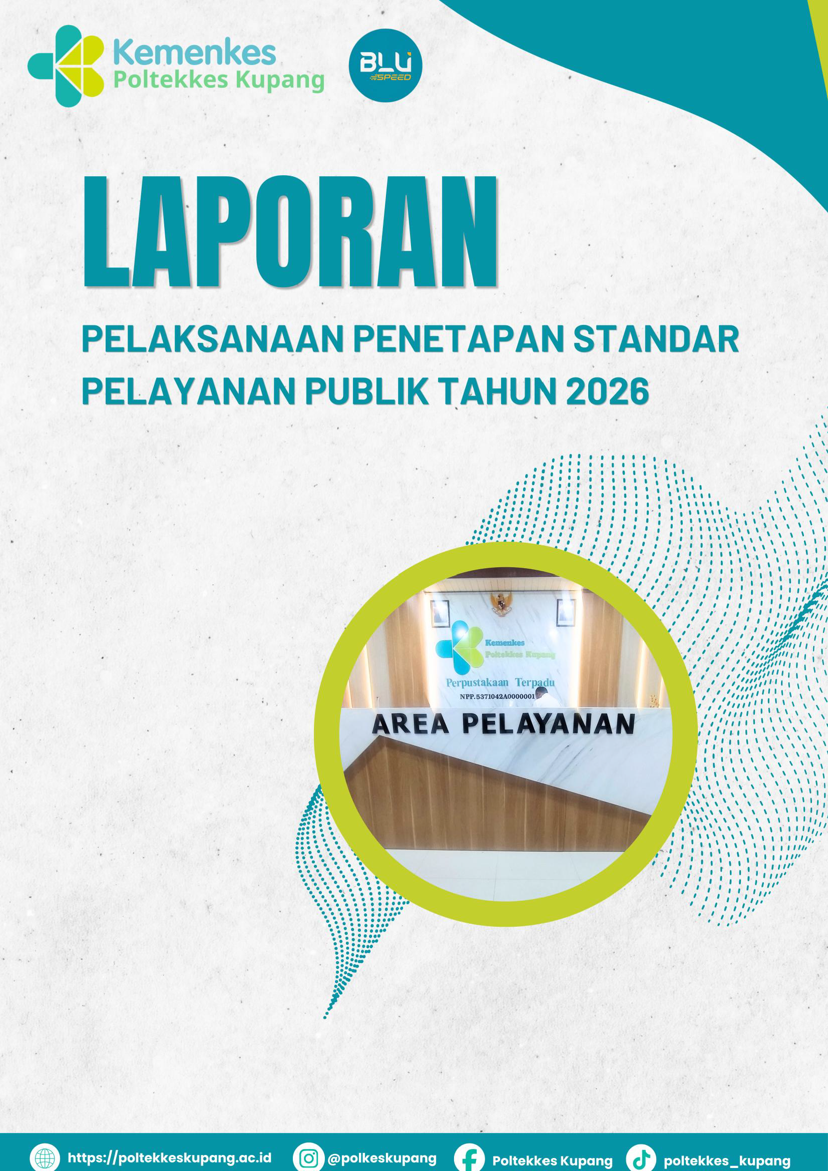 Cover Laporan Pelaksanaan Penetapan Standar Layanan Publik 2026