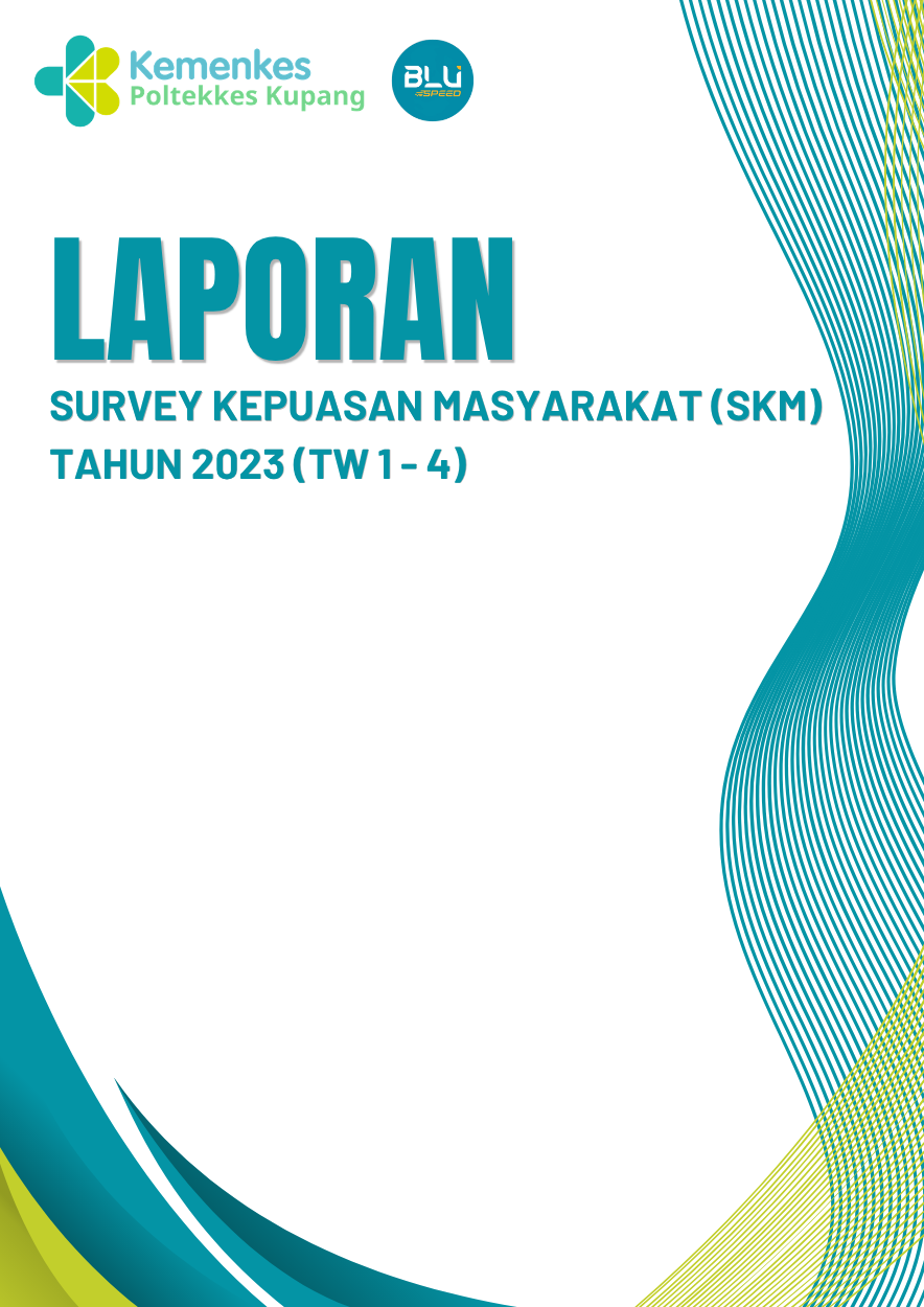 Cover Laporan Survey Kepuasan Masyarakat Tahun 2023
